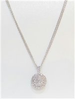 Necklace Davite & Delucchi Woman in Gold Diamante 0.57 Ct CLN010651 OS - CLN010651 OS